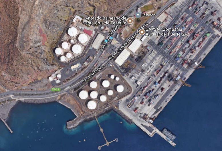 Balneario Luftaufnahme Google